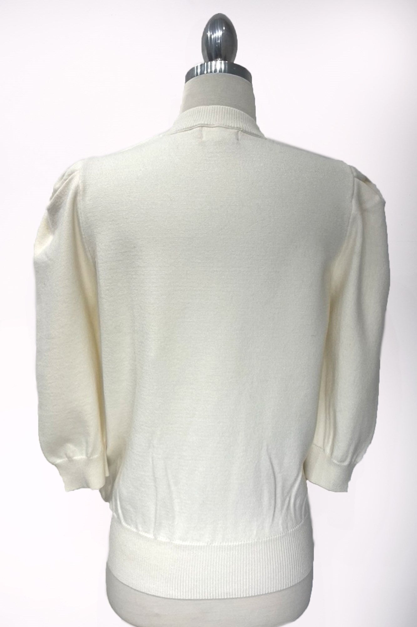 Umgee Puff Sleeve Knit Sweater