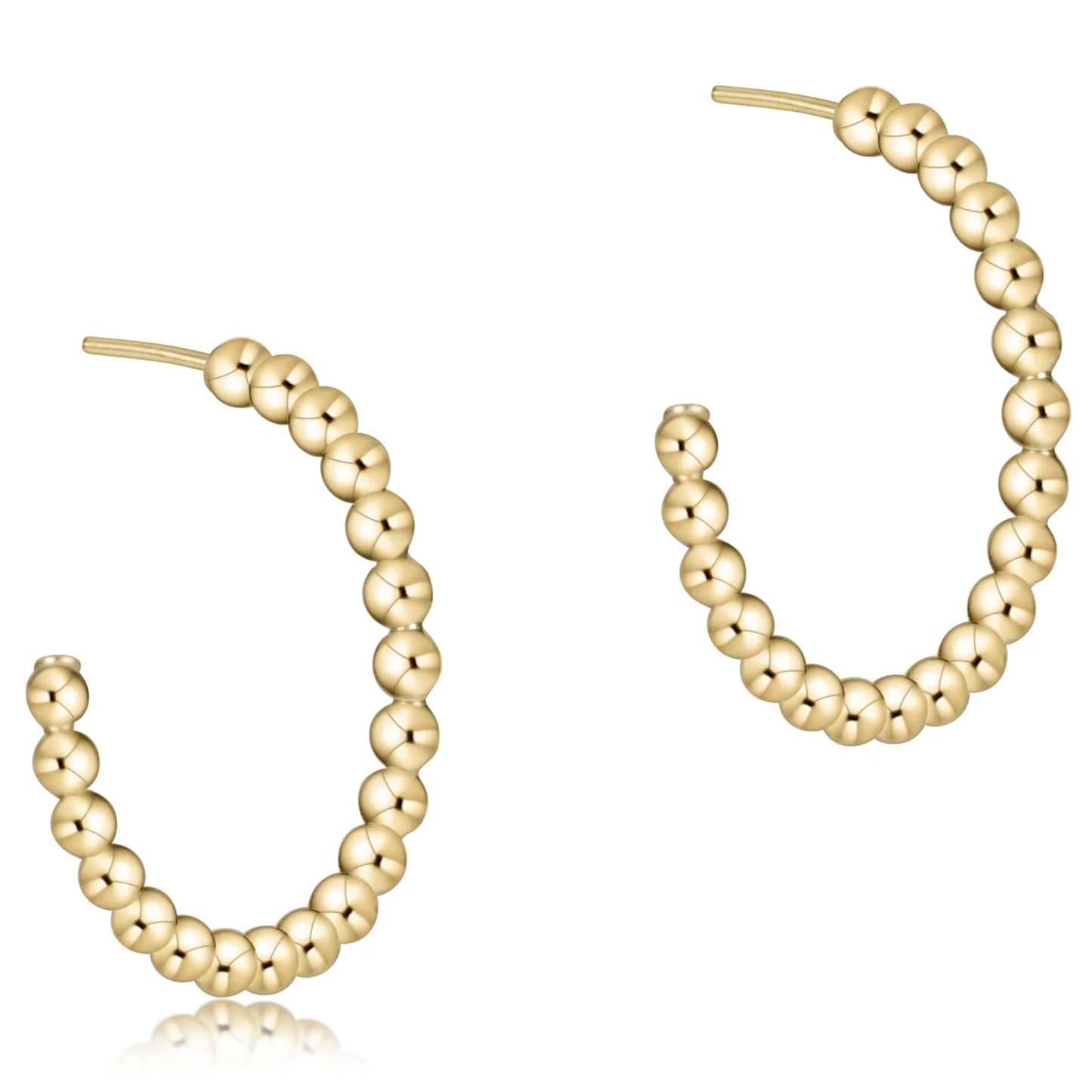 ENEWTON BEEDED CLASSIC 1.25 4mm HOOP