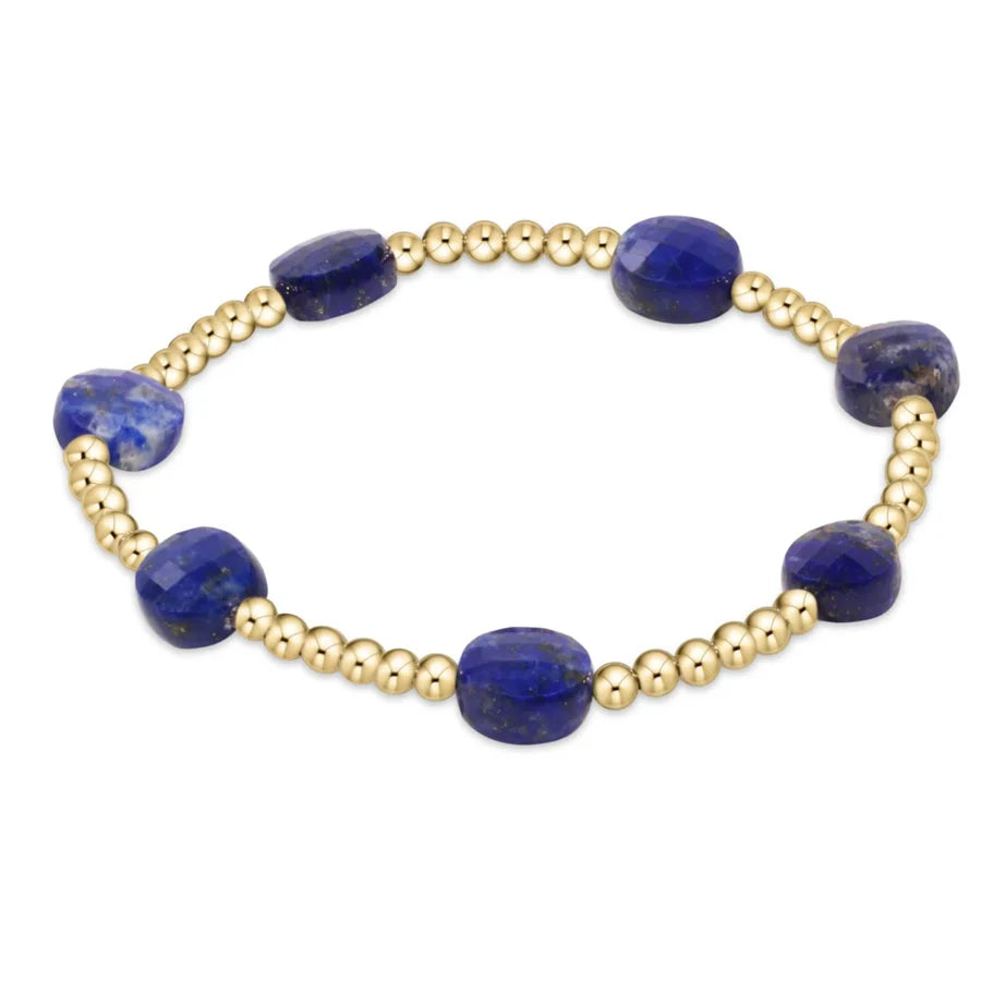Enewton Admire Gold Lapis Blue Beads Bracelet