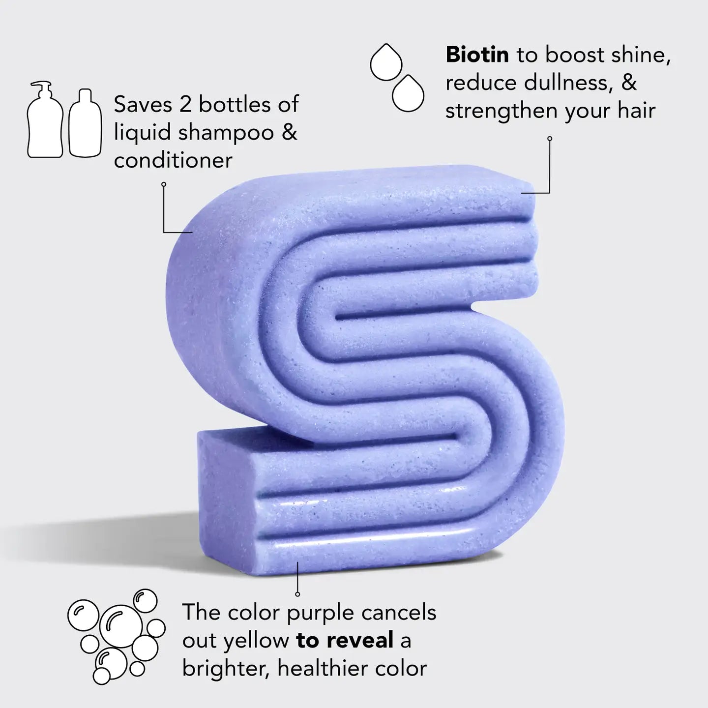 KITSCH PURPLE Shampoo Bar for Blonde Hair