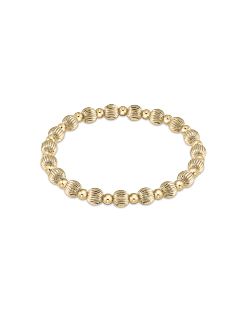 Enewton Dignity Grateful Pattern 6mm Bead Bracelet