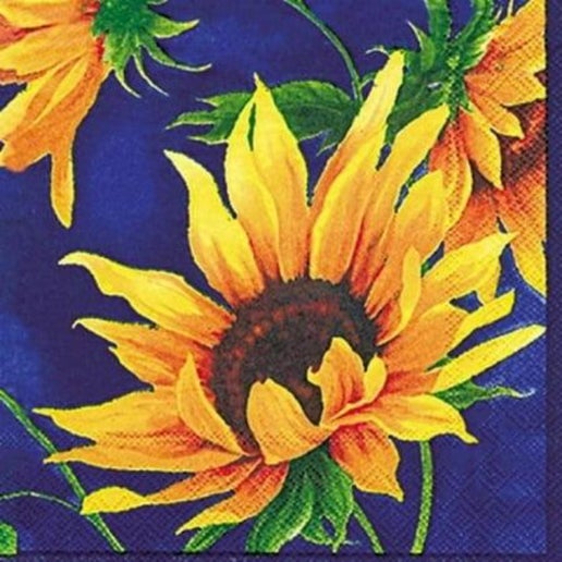 BI Cocktail Napkins Sunflower 20 count