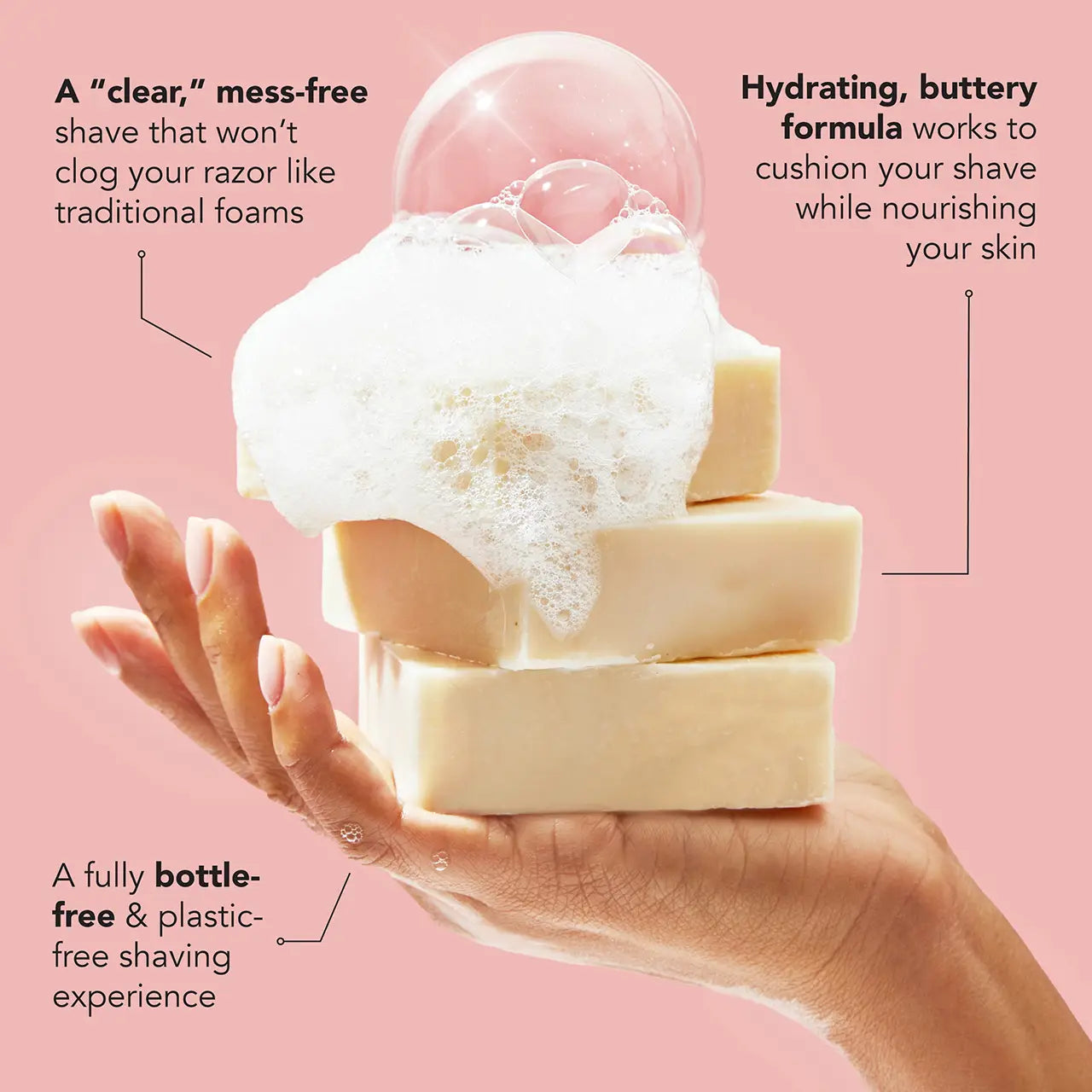 Kitsch Shaving Soap  - Hydrating Shave Soap