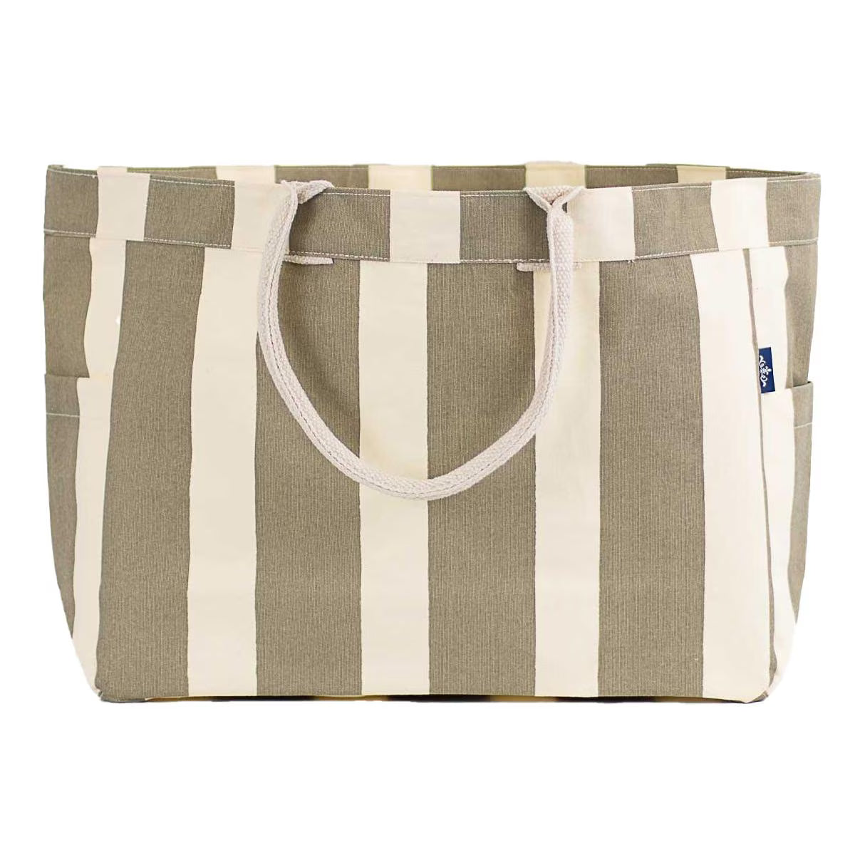 TRS CABANA STRIPEDURHAM TOTE NATURAL