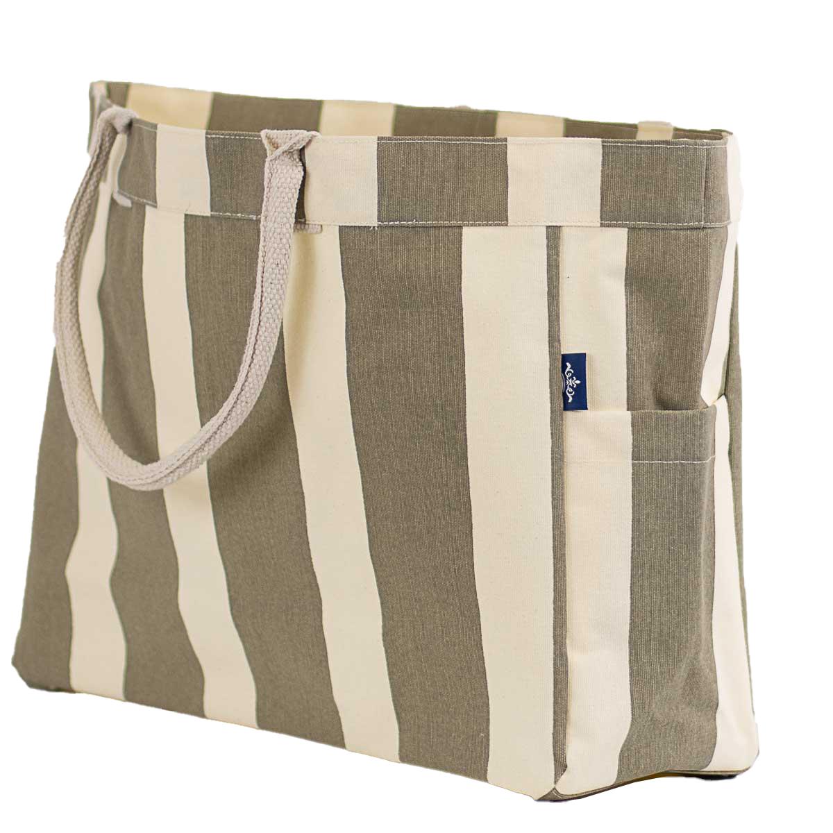 TRS CABANA STRIPEDURHAM TOTE NATURAL