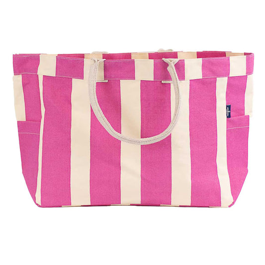 TRS Cabana Stripe Durham Tote, Pink