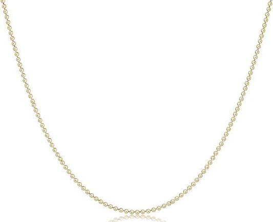 Enewton Classic Gold Beaded Chocker 17"