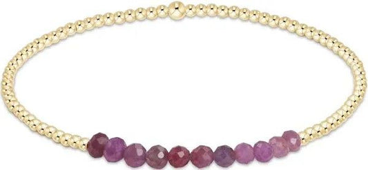 ENEWTON gold bliss 2mm Ruby