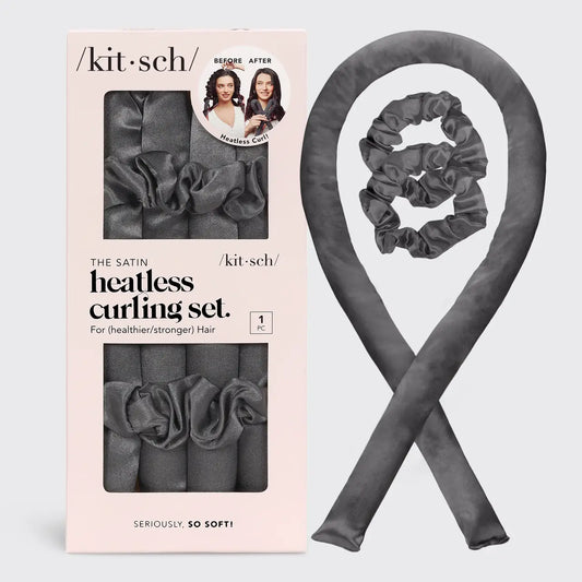 KITSCH   Silk| Heatless Curling Rod Headband