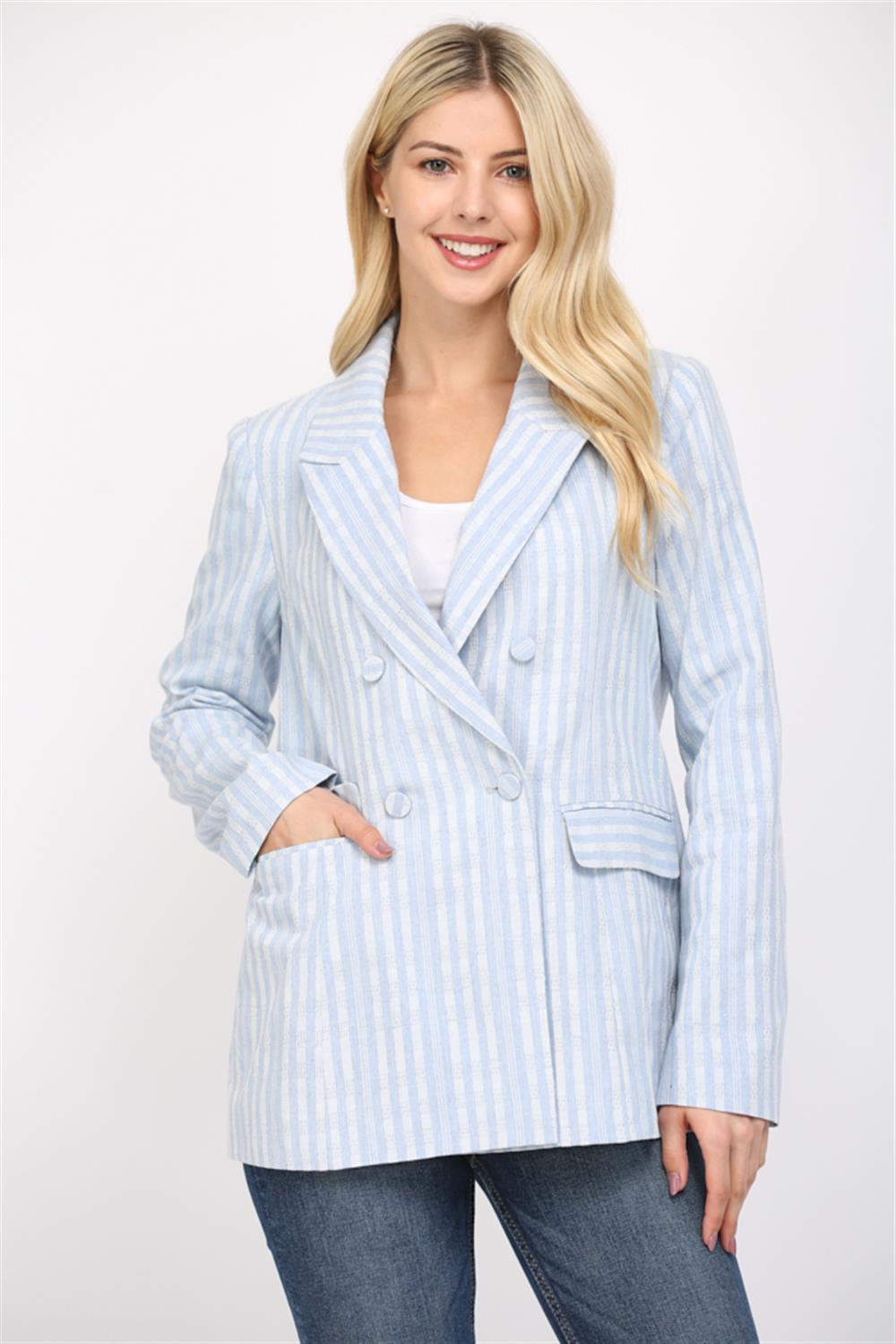 FATE POWDER BLUE BLAZER