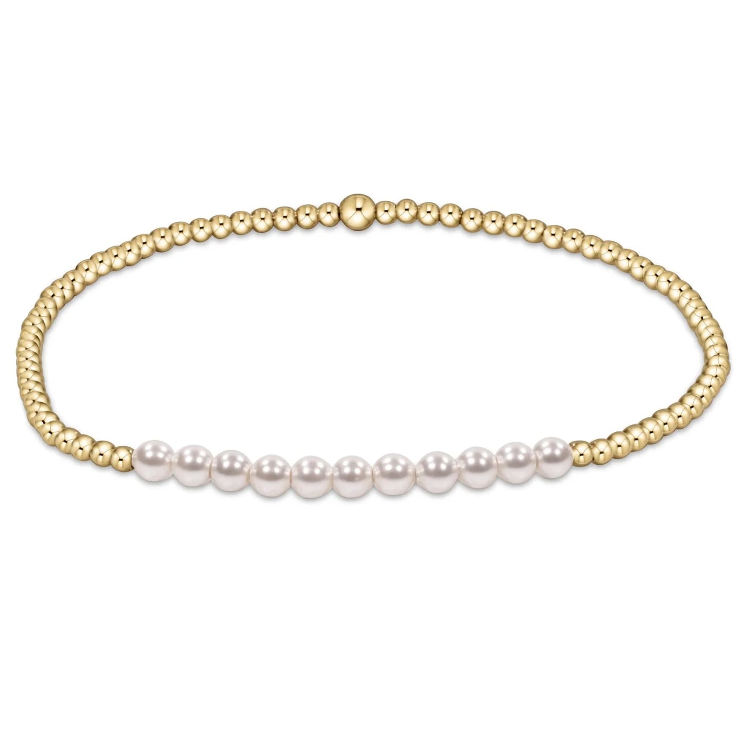 Enewton Classic Gold Beaded Bliss 2.5mm Bead Bracelet