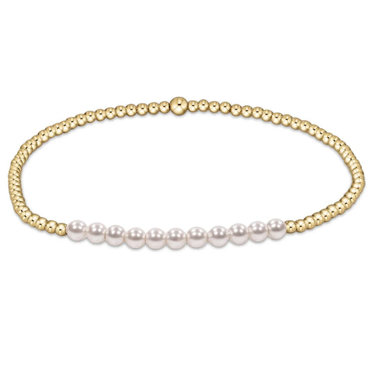 Enewton Classic Gold Beaded Bliss 2.5mm Bead Bracelet