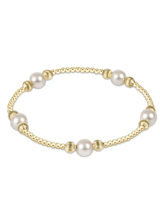 Enewton  Purpose Pearl 6mm Bead Bracelet - Dignity