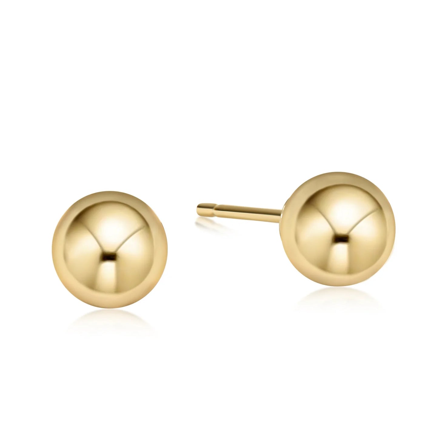 Enewton 10mm Classic Gold Stud Ball Earrings