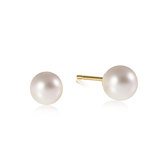 Enewton Classic Earring 8mm Pearl Stud Ball