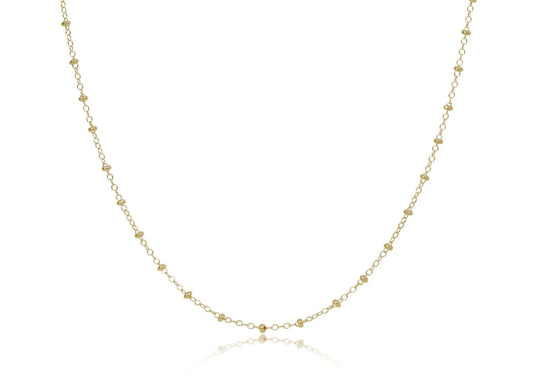 Enewton 17” CHOCKER SIMPLICITY CHAIN GOLD CLASSIC 2 mm gold