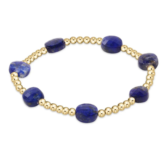Enewton Admire Gold Lapis Blue Beads Bracelet