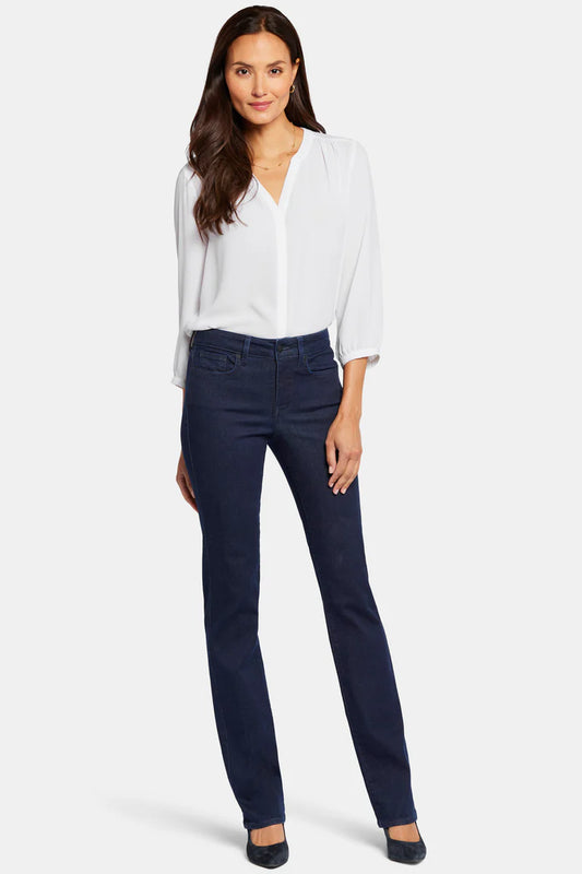 NYDJ Marilyn Straight Jeans- Rinse