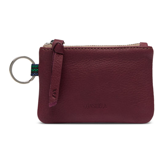 Consuela Plum Pouch