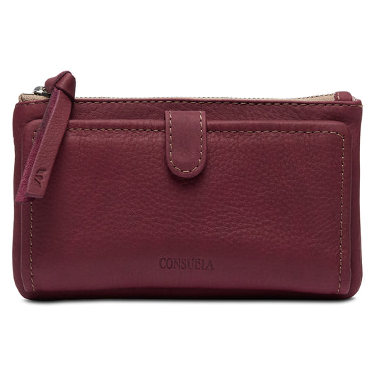 Consuela Slim Plum Wallet