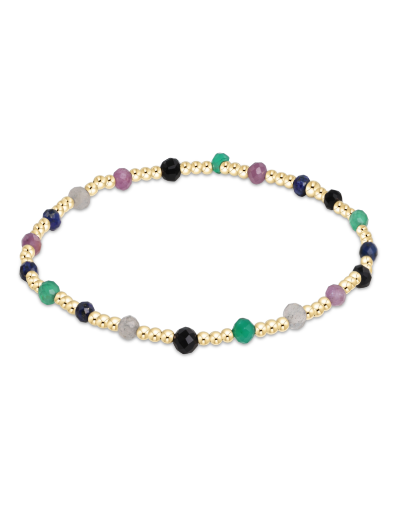 Enewton Gold Sincerity Pattern 3mm Bead Bracelet   Hot Mess