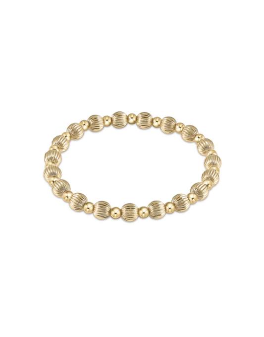 Enewton Dignity Grateful Pattern 6mm Bead Bracelet