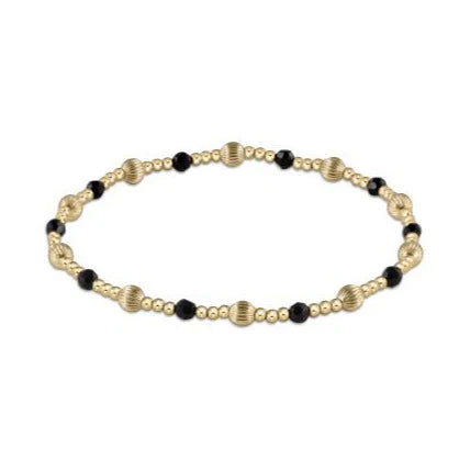 Enewton Dignity Sincerity 4mm Faceted Onyx