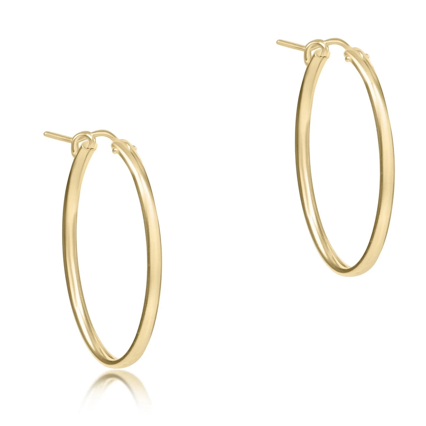 ENEWTON OVAL GOLD 1” Hoop Smooth