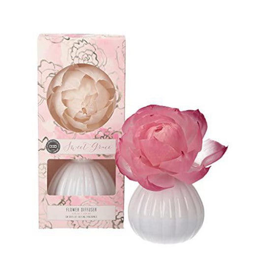 Bridgewater Candle Flower Reed Diffuser Fragranced Decorative Room Freshener-Sweet Grace