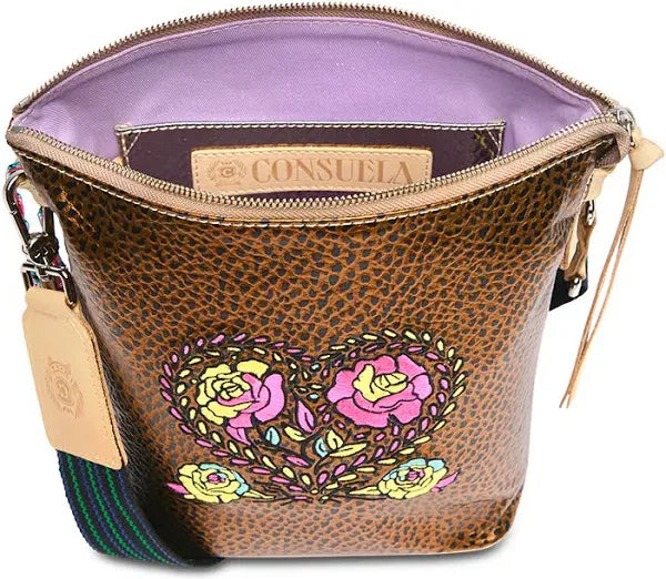 Consuela Wedge Crossbody, Mason